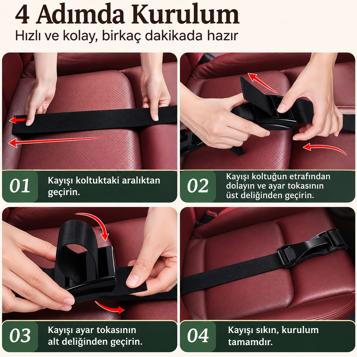 MiniYuva™ - Hamile Emniyet Kemeri Aparatı